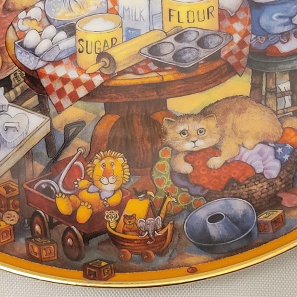 The Franklin Mint Heirloom 1995 Collector's Plate By Bill Bell - Picture 6 of 10